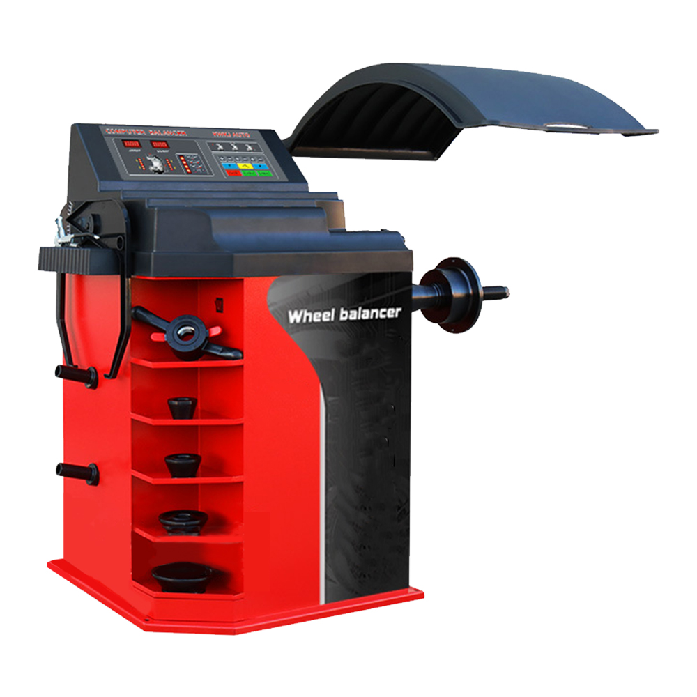 آلة موازنة ديناميكية عالية الدقة لإطارات السيارات