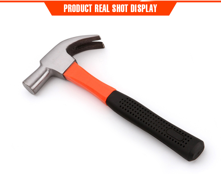 8 oz 16 oz 20 oz High Carbon Steel Household Woodworking Claw Hammer leverandør