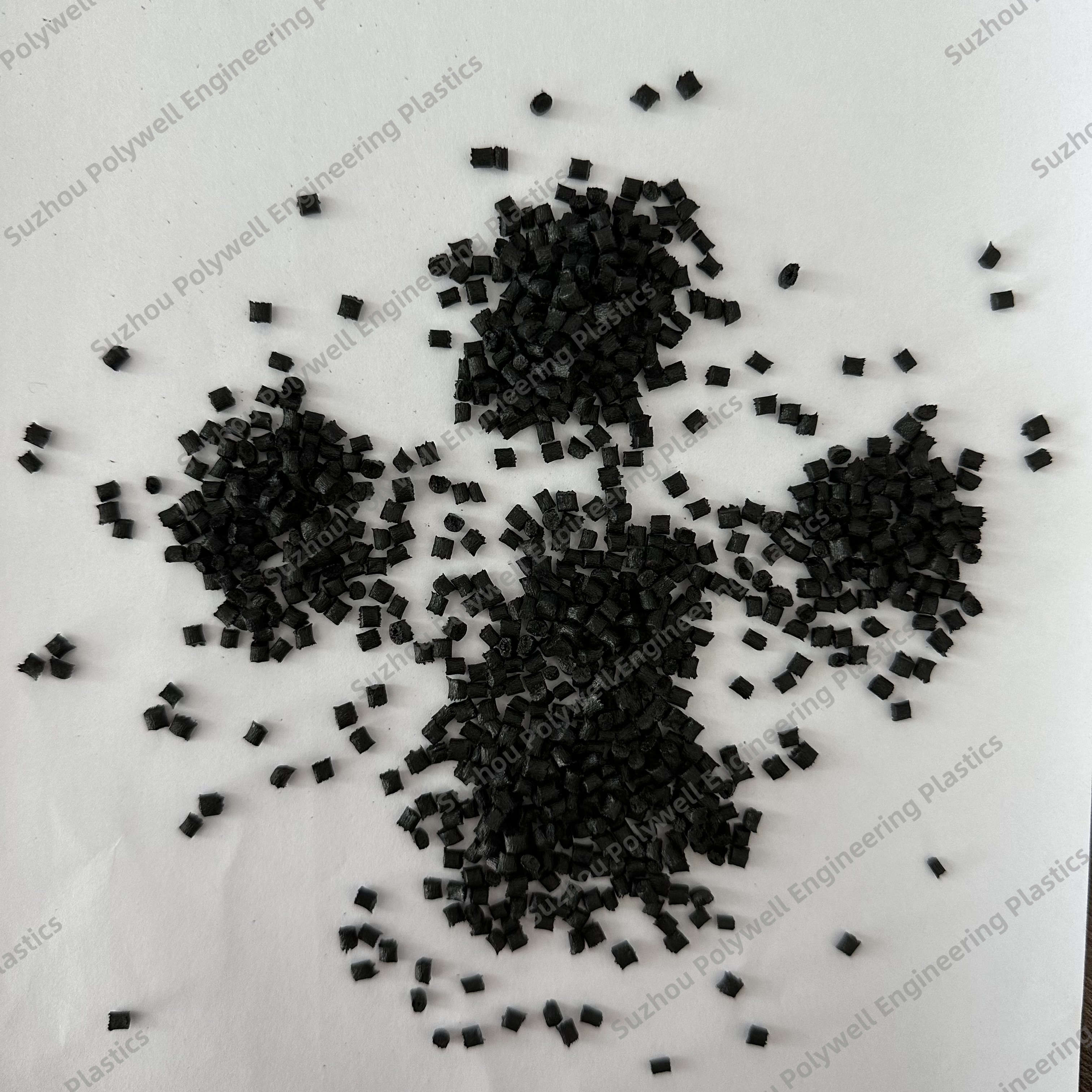 Polyamide Granules Reinforced Fiberglass Nylon PA66GF25 Pellet Produce Thermal Break Strip