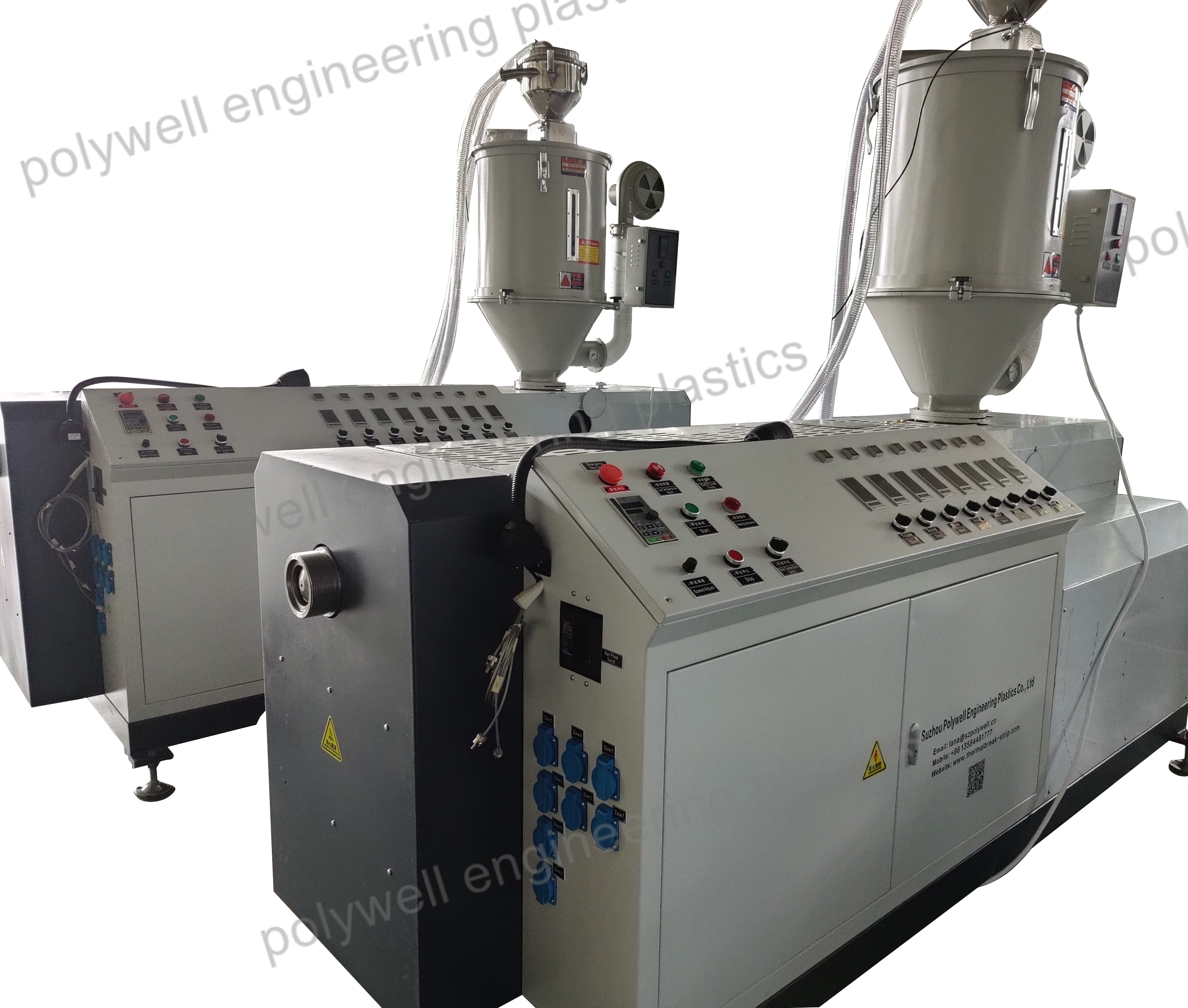 High Quality Nylon Extrusion Machine Polyamide Plastic Material Extruder Produce Thermal Insulation Profile