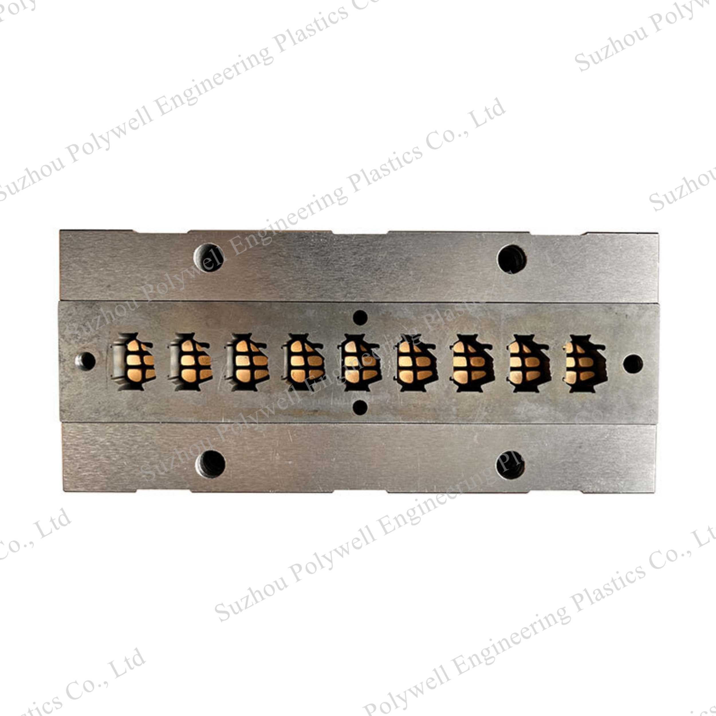 Nylon Bar Extruding Tool PA66 GF25 Heat Barrie Strips Extrusion Moulding Die for Polyamide Production Line