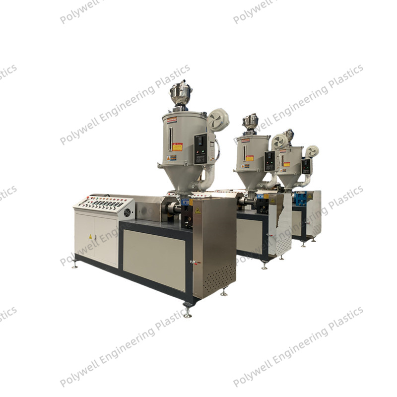 Complete Automatic PA66GF25 Thermal Break Profile Extrusion Machine Plastic Extruding Production Line