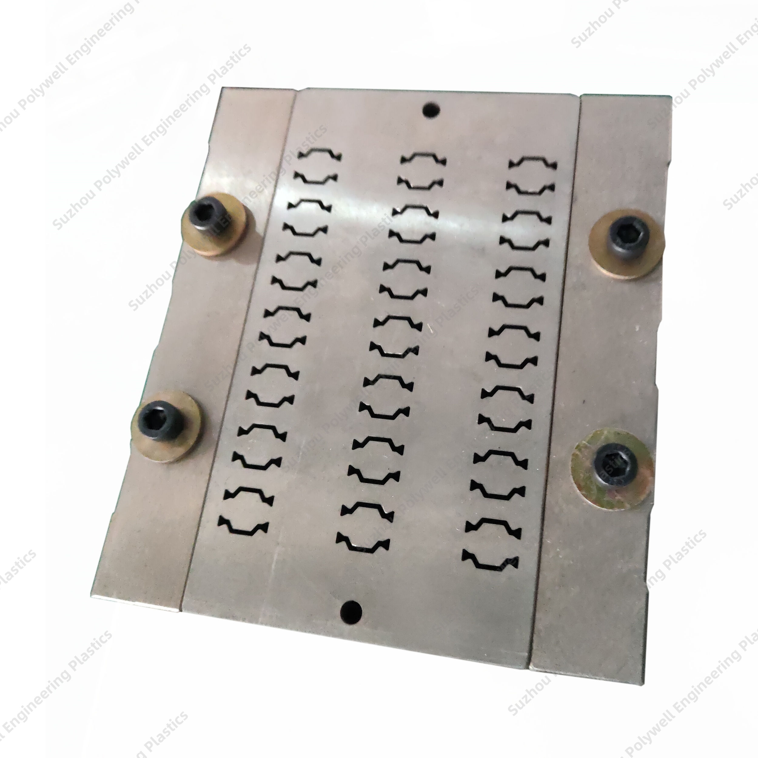 Plastic Extrusion Mould for Heat Insulation Strip PA66 Thermal Barrel Profile Forming Steel Tool