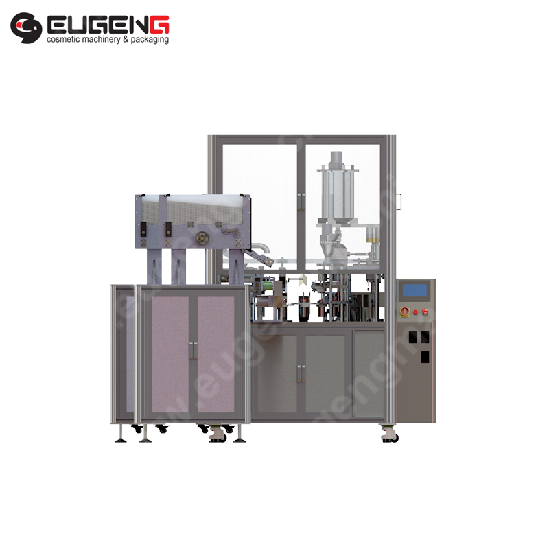 Rotary type eyeliner filling machine