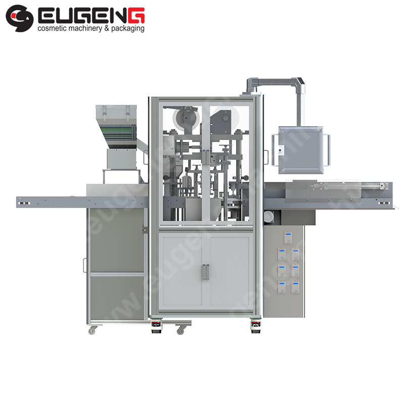 Automatic compact powder press machine