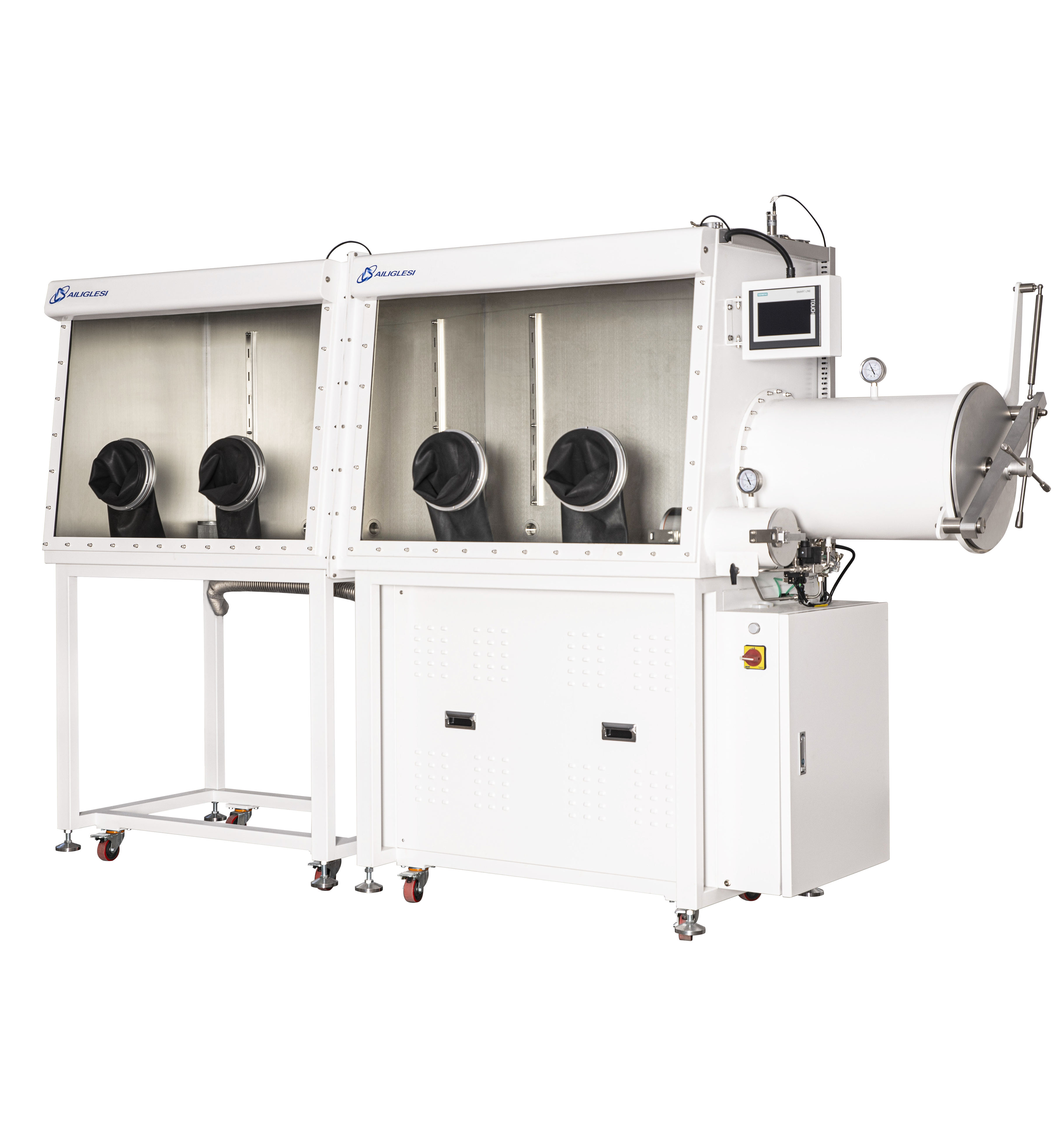 Extended glove box