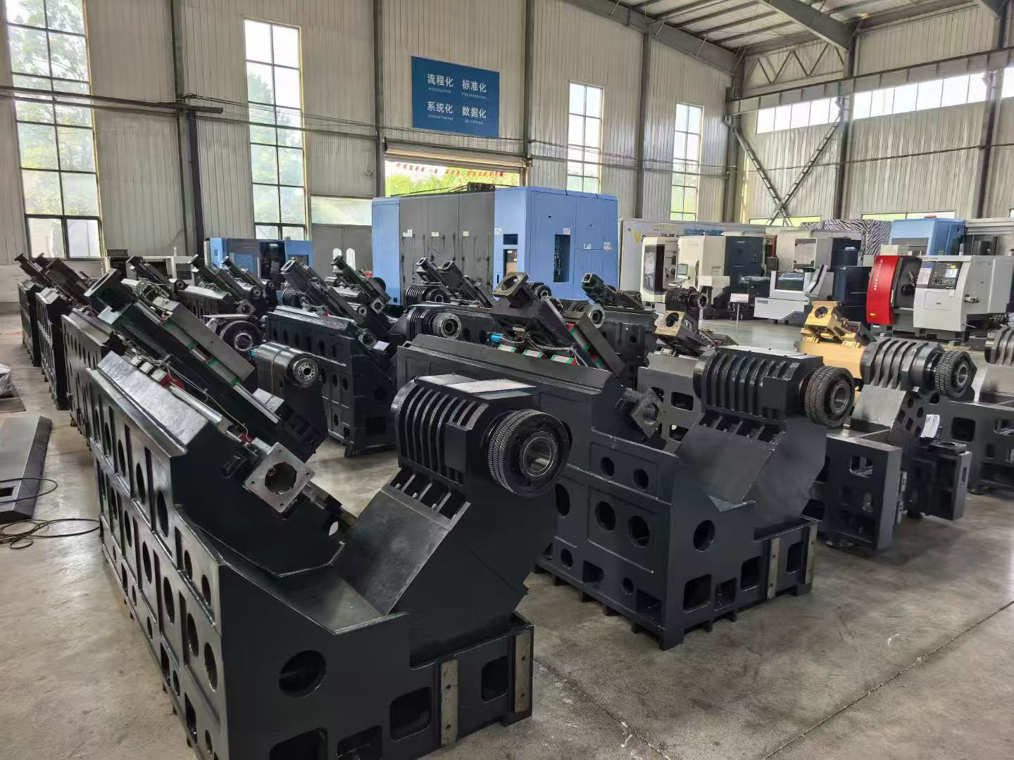 Medium and large parts are no longer difficult to process, DONGS machine tools provide heavy cutting force