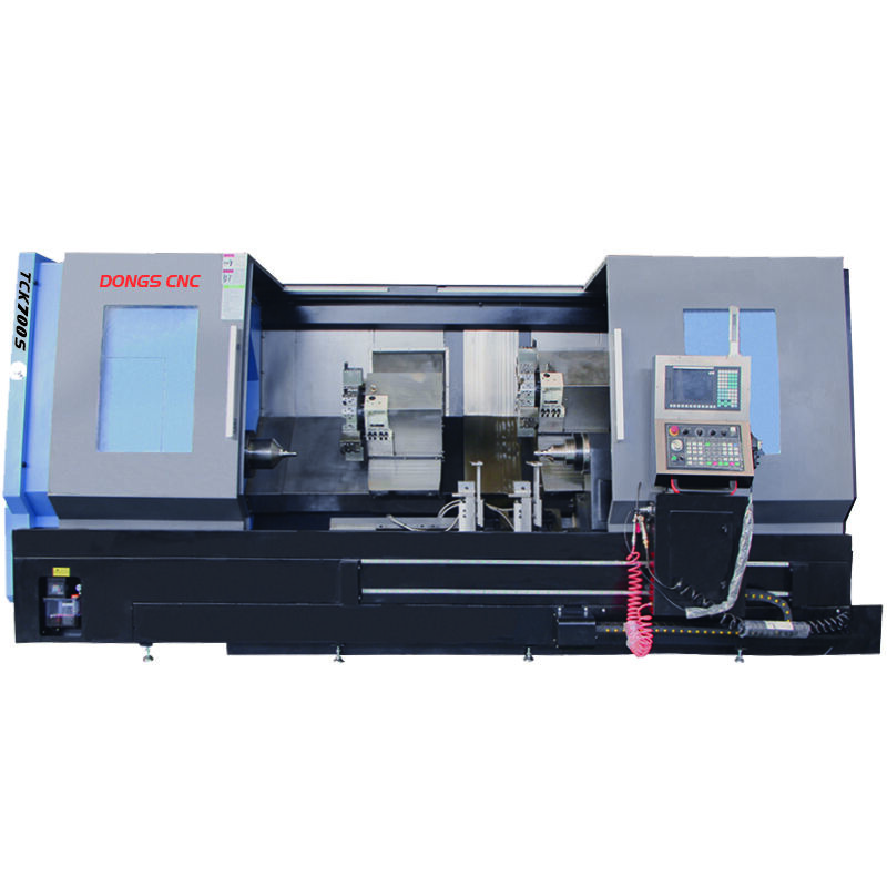 Máy tiện CNC giường nghiêng đa chức năng để sản xuất các bộ phận kim loại chất lượng cao