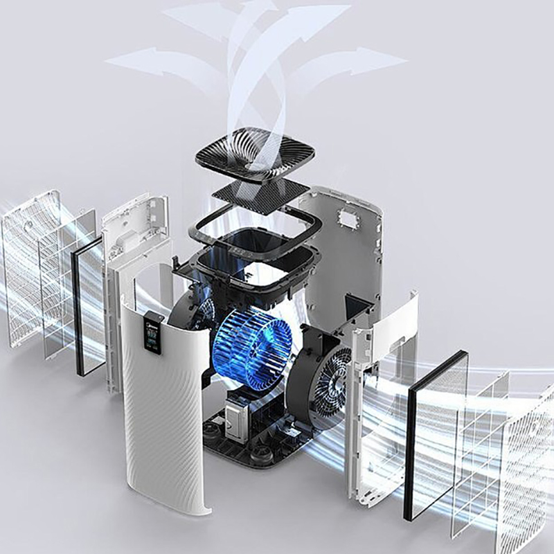  testreszabható PTC fűtőelemes villamos levegőfűtő levegőkezelési egységhez