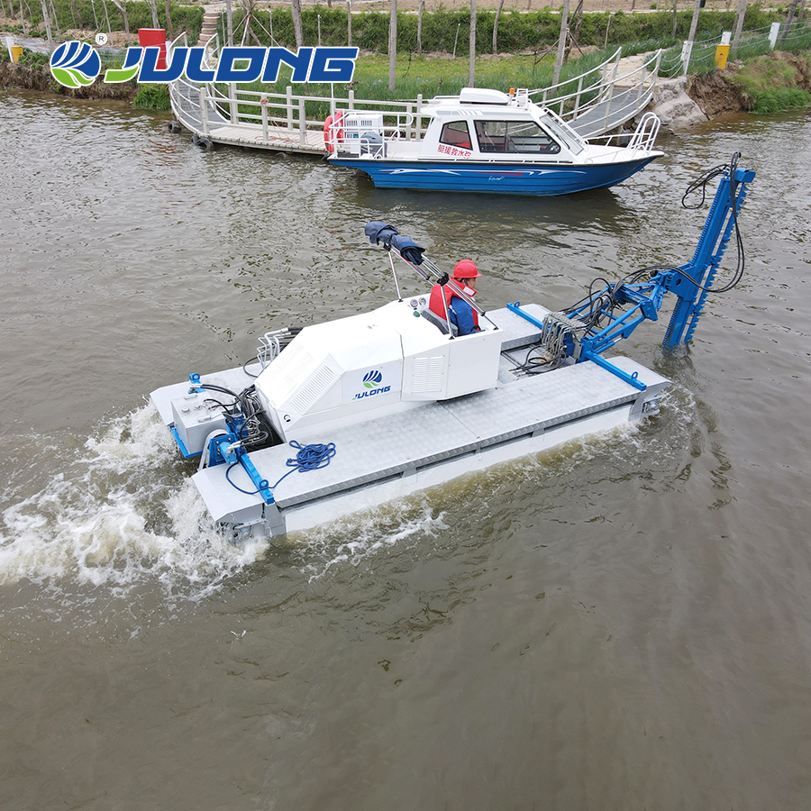 Жер үстүндөгү жана суу үстүндөгү чөптөрдү жыйнаган жабдуулар