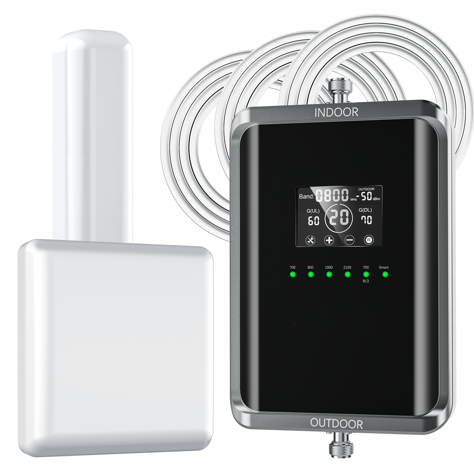 ऑटो गेन कंट्रोल और डायनेमिक TDD सिंक के साथ 5G स्मार्ट प्री-एम्पलीफायर आंतरिक सिग्नल कवरेज और वायरलेस नेटवर्क बढ़ाने के लिए