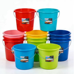 Blow-Molded Bucket (Multi-Purpose, Colorful, Durable)