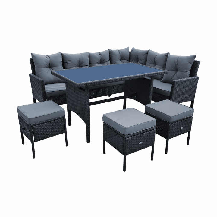 Outdoor Patio Leisure Life Home Furniture Dining Room Table Sets Expandable Table Dining