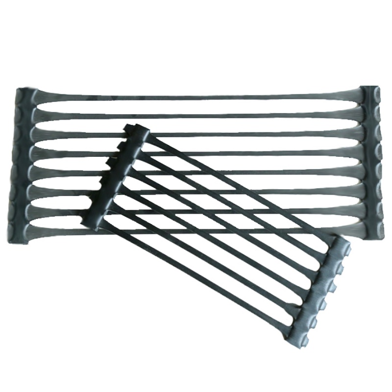 Geogrid Plastik Uniaxial PP HDPE untuk Penguatan Konstruksi Dinding Penahan dalam Teknik Sipil