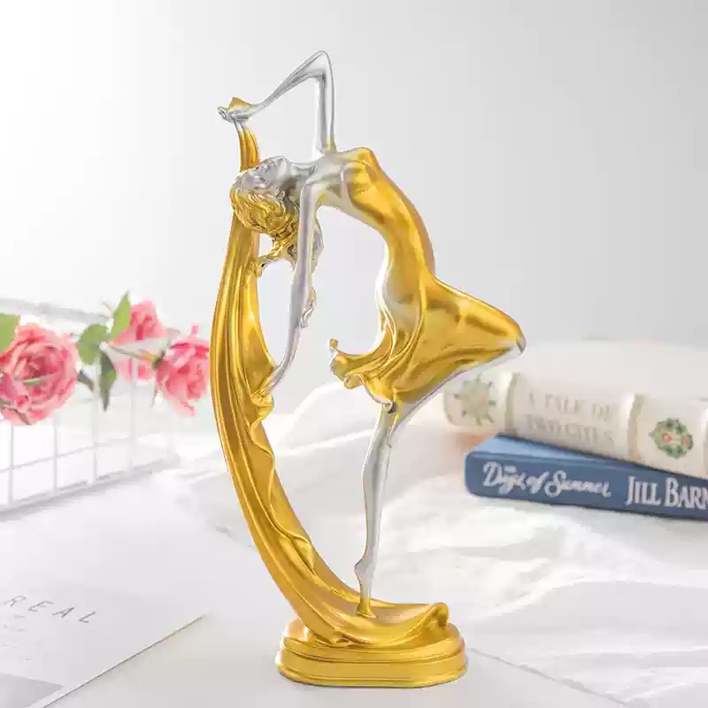 Resin Statue of a Lady Figure