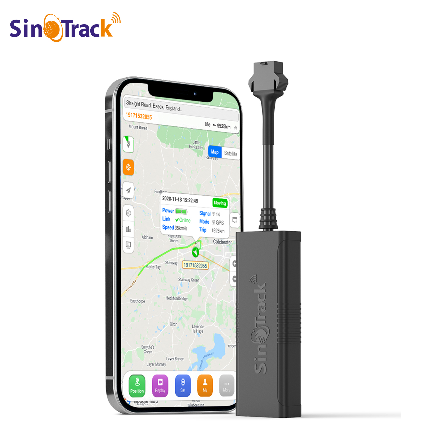 SinoTrack Popular Vehicles GPS Tracker ST-901M Support ACC Detection With Free APP