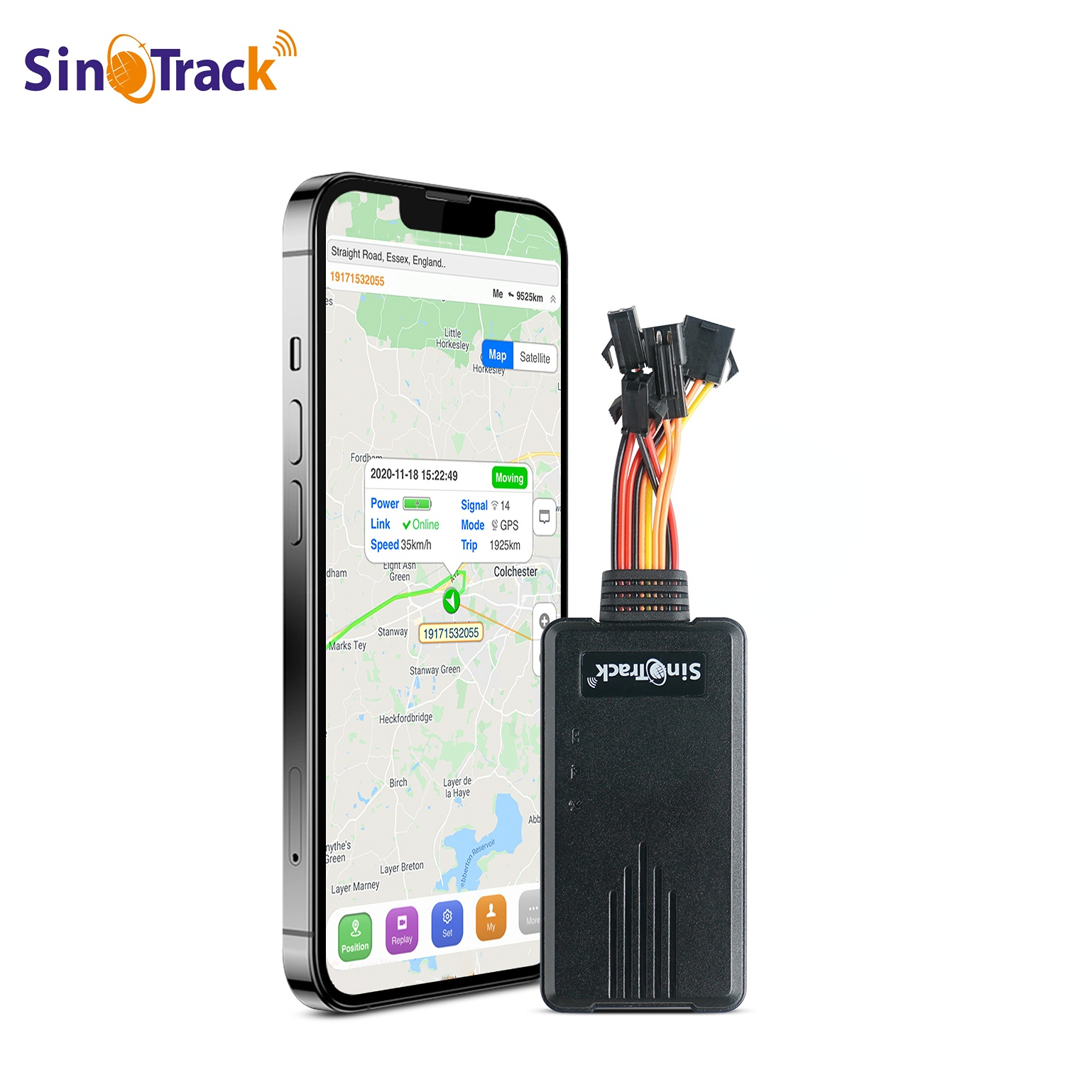 SinoTrack Best Sales GPS Tracker ST-906 Built-in Antenna Real-time Tracking Devices For Motorcycle Car Truck