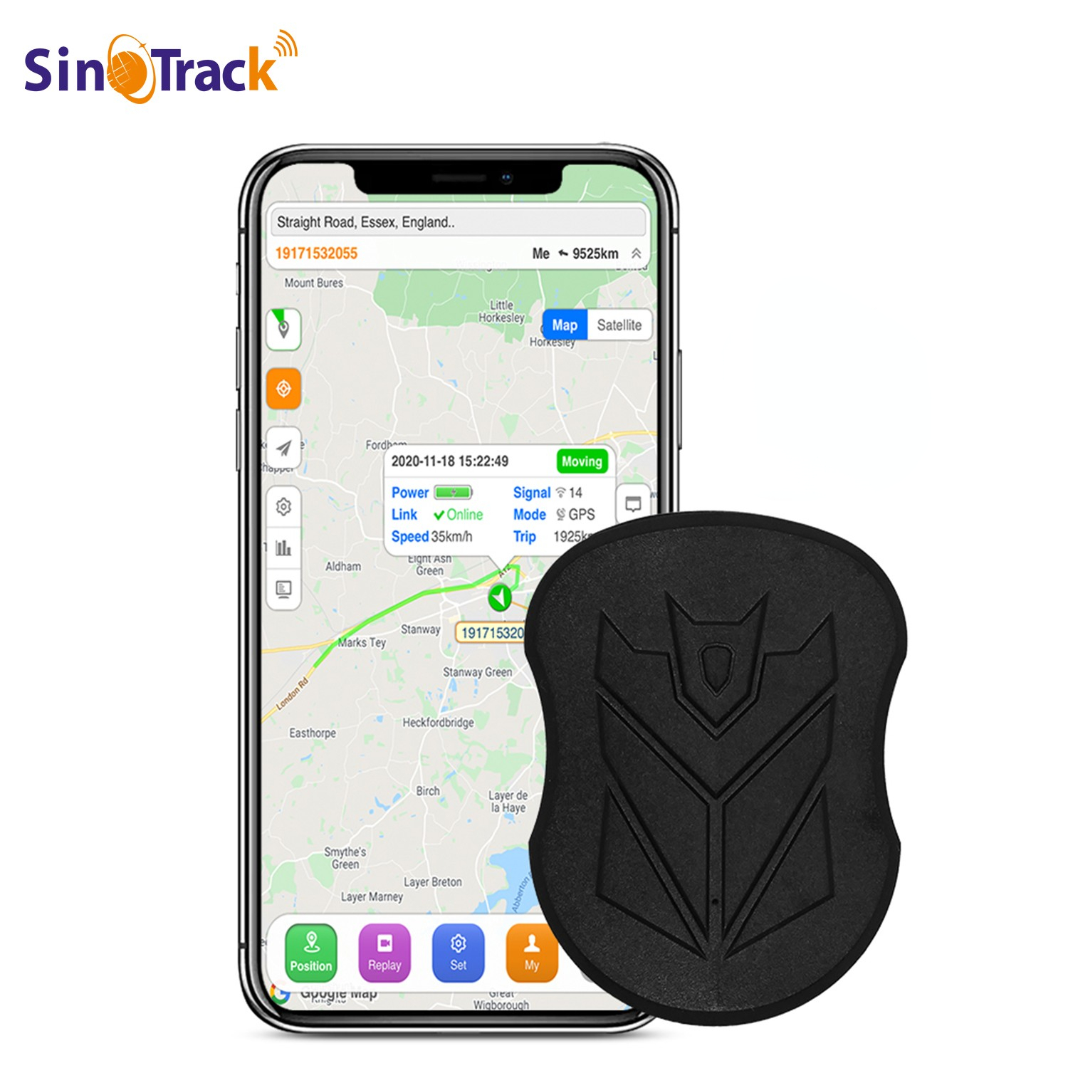 Mini Waterproof SinoTrack ST-905 GPS Tracker Strong Magnetic Car Bicycle GPRS GSM Mobile Phone