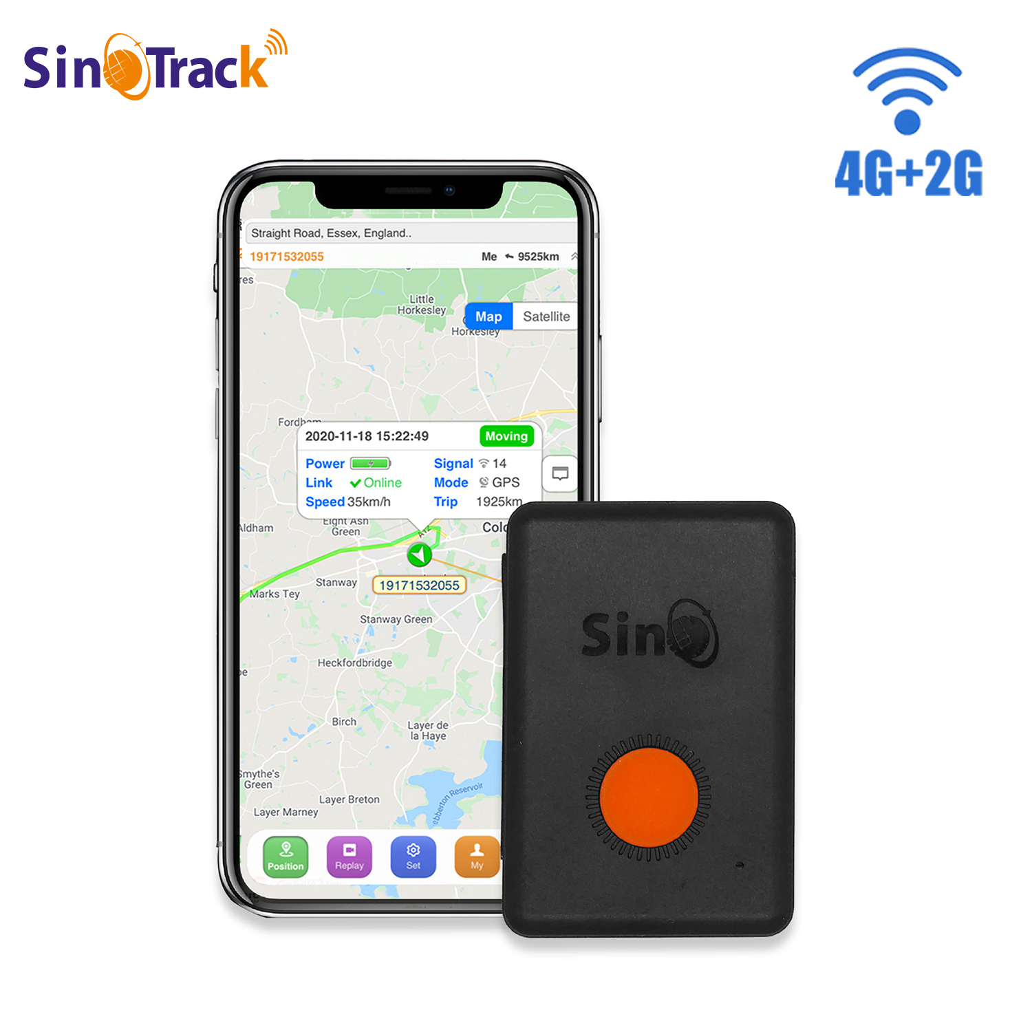 Bike Tracker 4G LTE SinoTrack ST-904L GPS tracking Device Car Motorcycle
