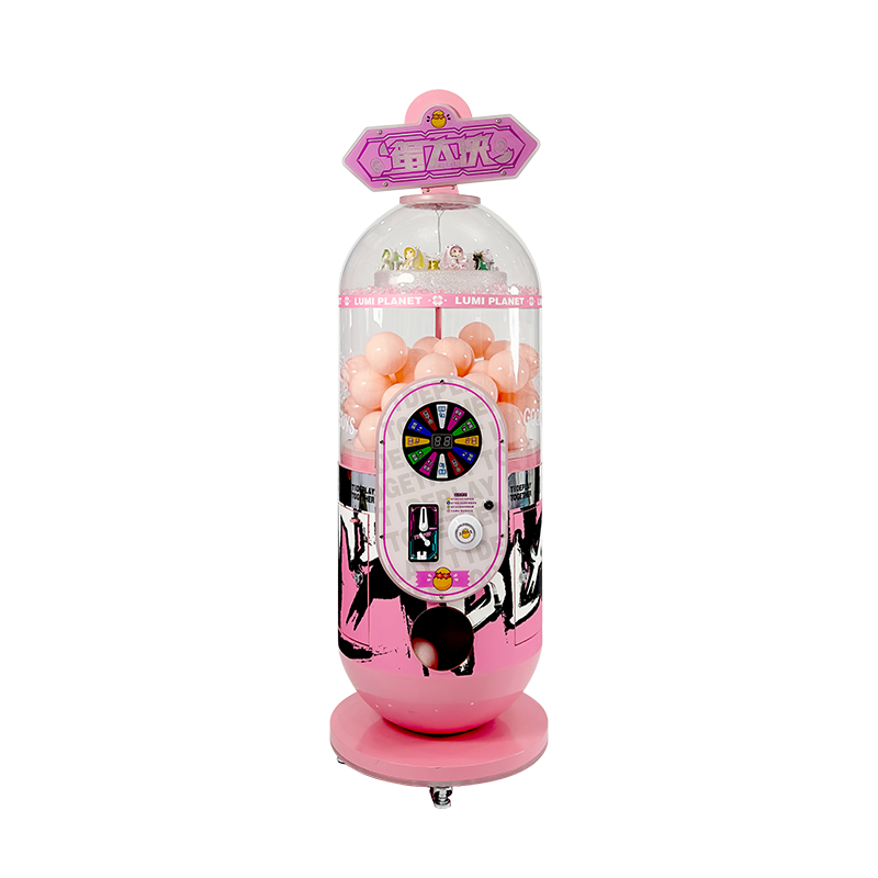 Gachapon machines, capsule toy vending machines, and twisting egg machines—entertainment devices that provide a world of surprises and joy in their own distinctive ways.