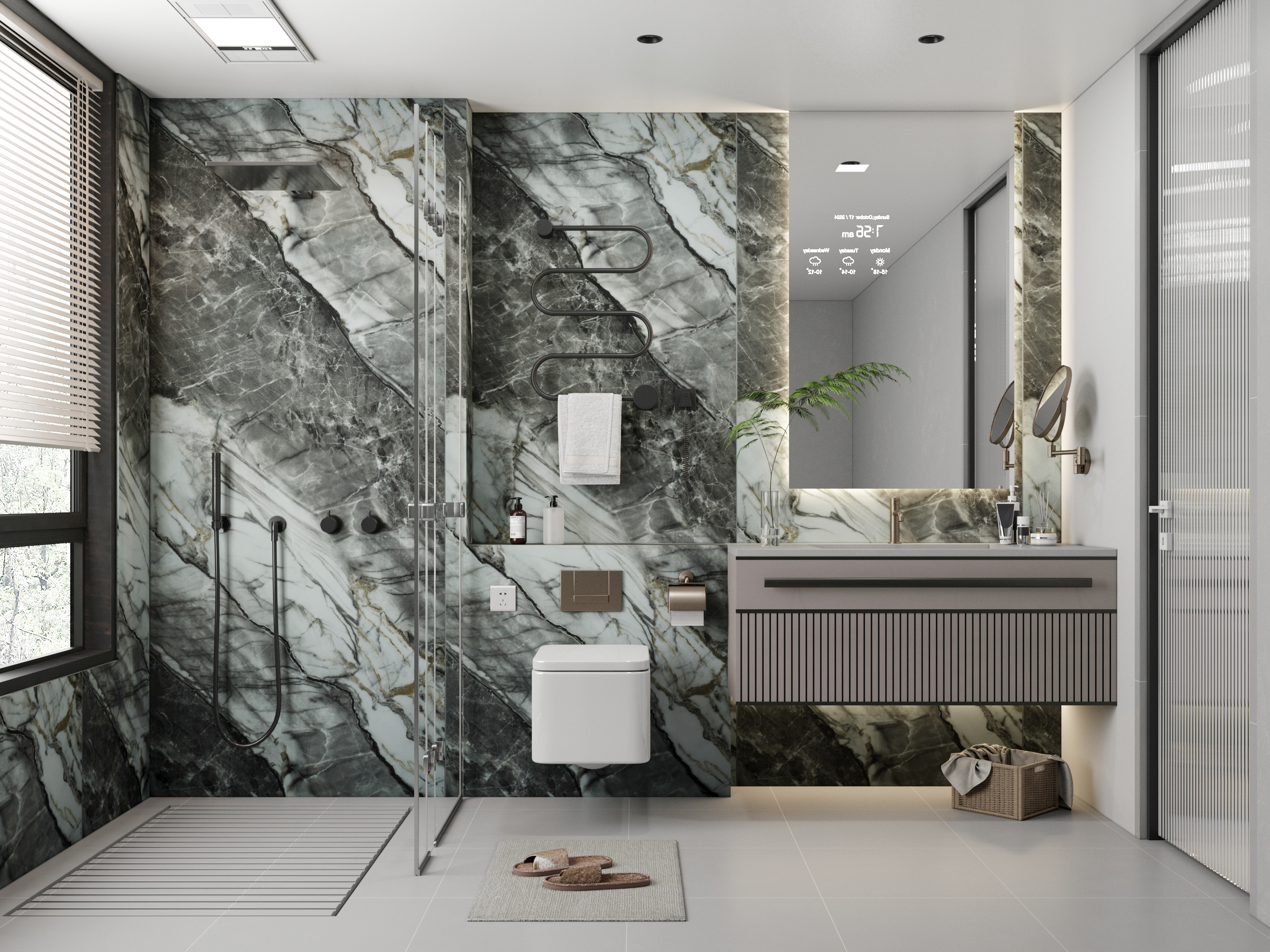 PVC Shower wall panels