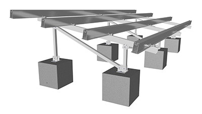 ground mount solar rack