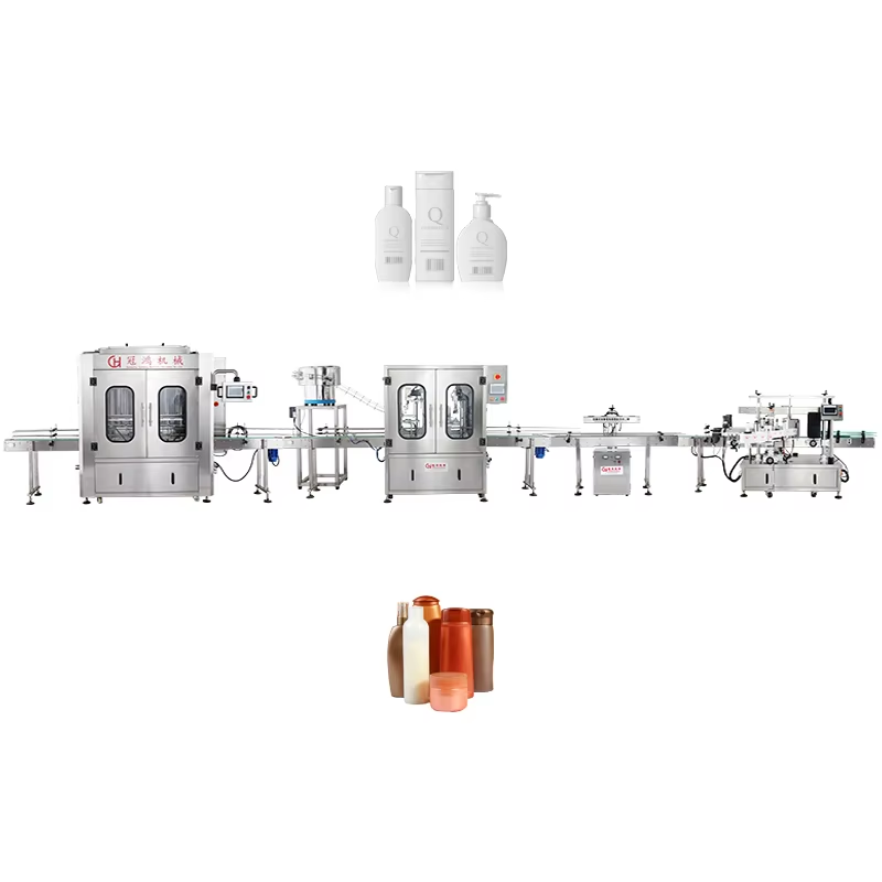 Pag-angat ng Output gamit ang Automated Liquid Filling Line