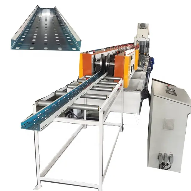 Cable Tray Roll Forming Machine /Cable Ladder Making Machine