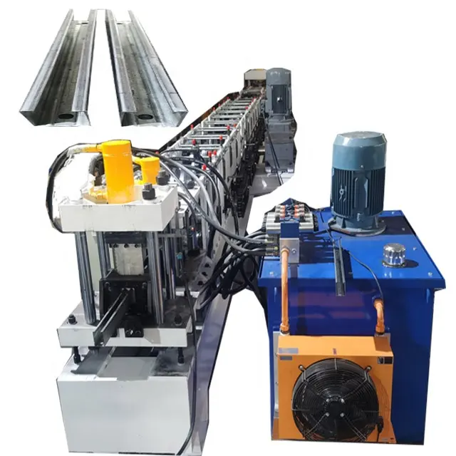 Solar Panel Profile Roll Forming Machine Strut Track Forming Machine