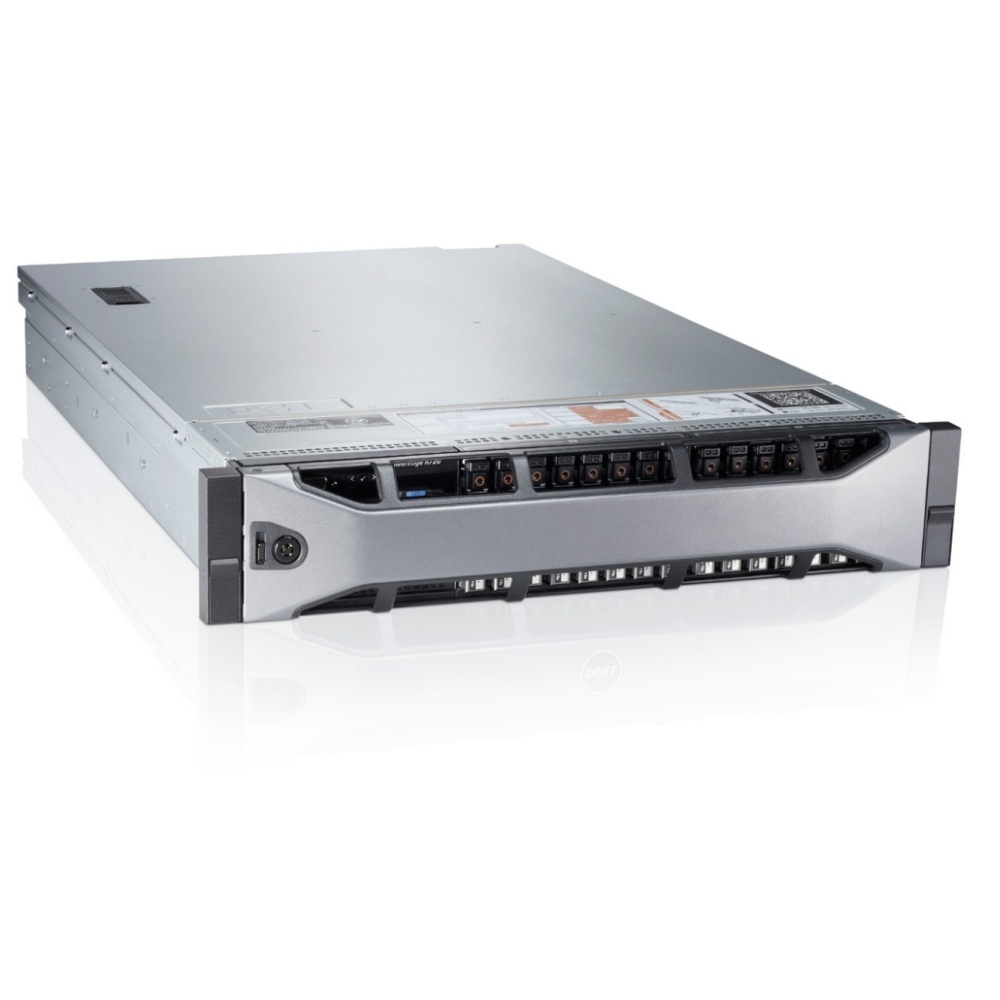 پاور ایج R720 دو ڈرام کے ساتھ بڑھتی یاداشت تک 768GB 2U ریک سرور