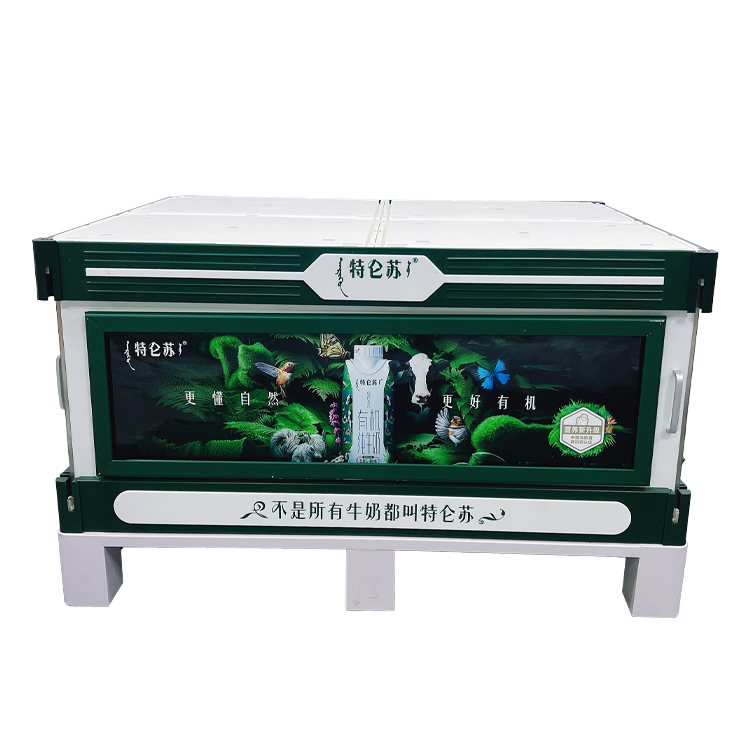 Modular Plastic Display Pallet for Retail Stores