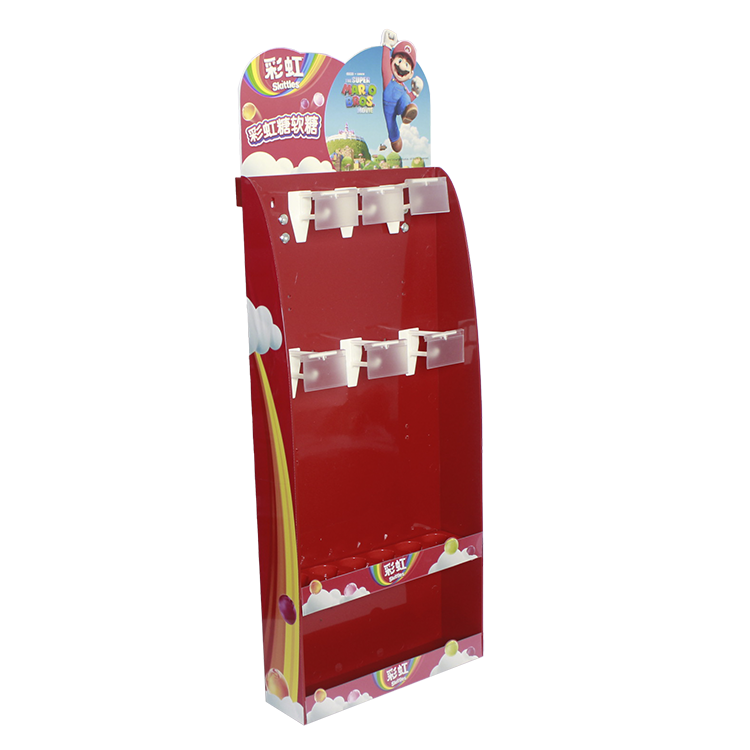 Retail Hanging Plastic Injection Molded Display Rack for Candy