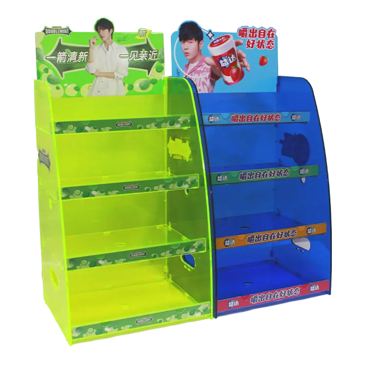 What are the most popular uses for acrylic display racks?