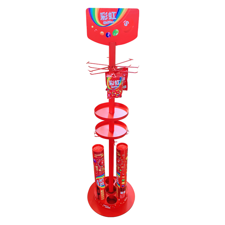 Retail Candy Rotating Metal Mini Display Rack