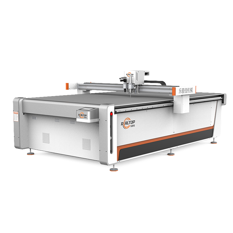 Cardboard carton box cutting machine