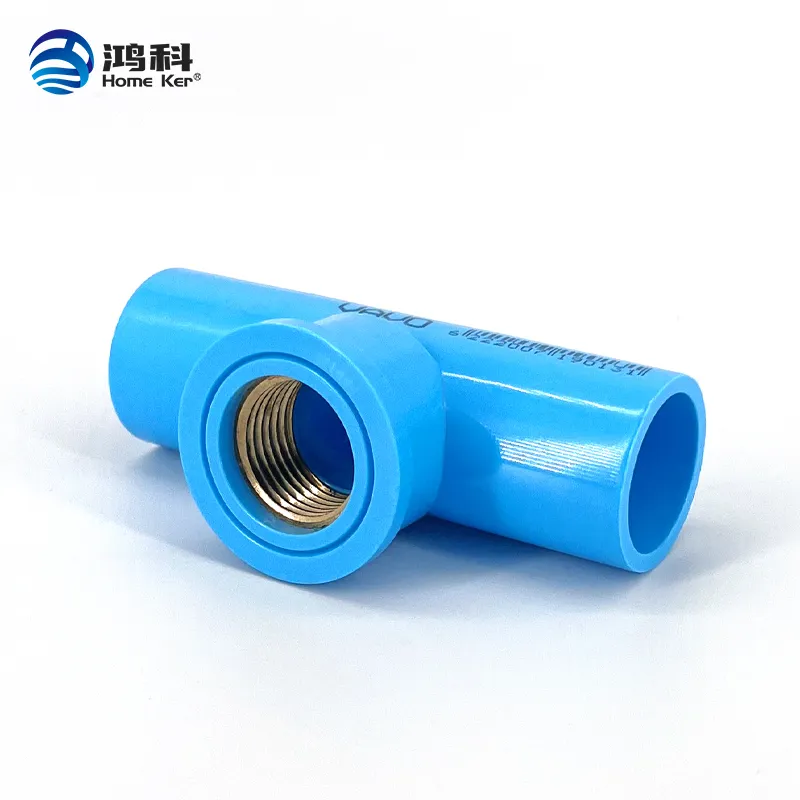 PVC TIS 13.5 գերազանց բրոնզային թի կապույտ կապ կապույտ գույնի 1/2''-3/4''