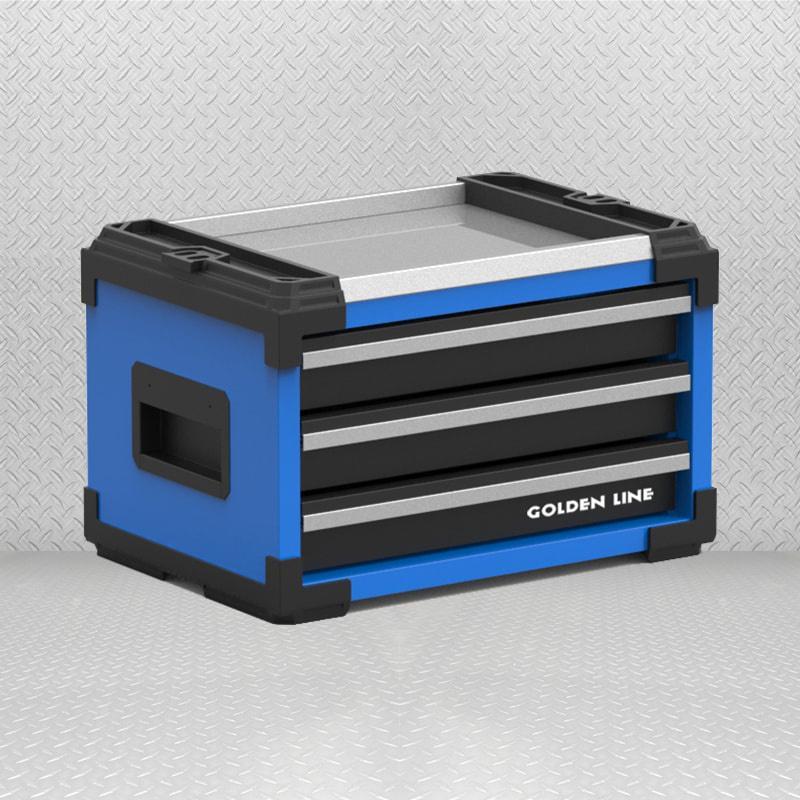 کابینت ابزار حرفه‌ای GL2105 با سطح رویی از فولاد ضدزنگ