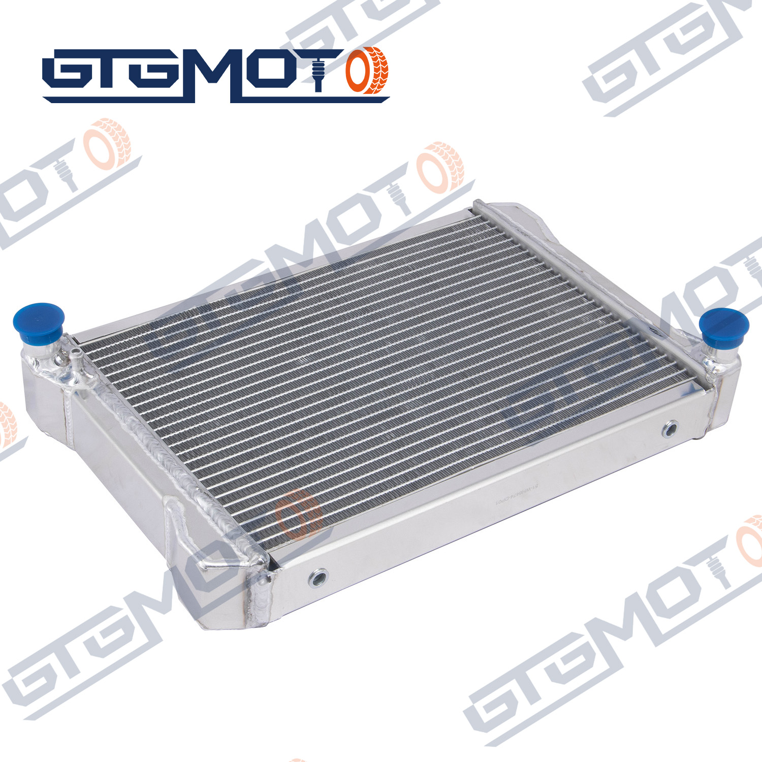 GTGMOTO Radiator For Chevrolet Corvette 1969-1972 1970 1971 V8 AT