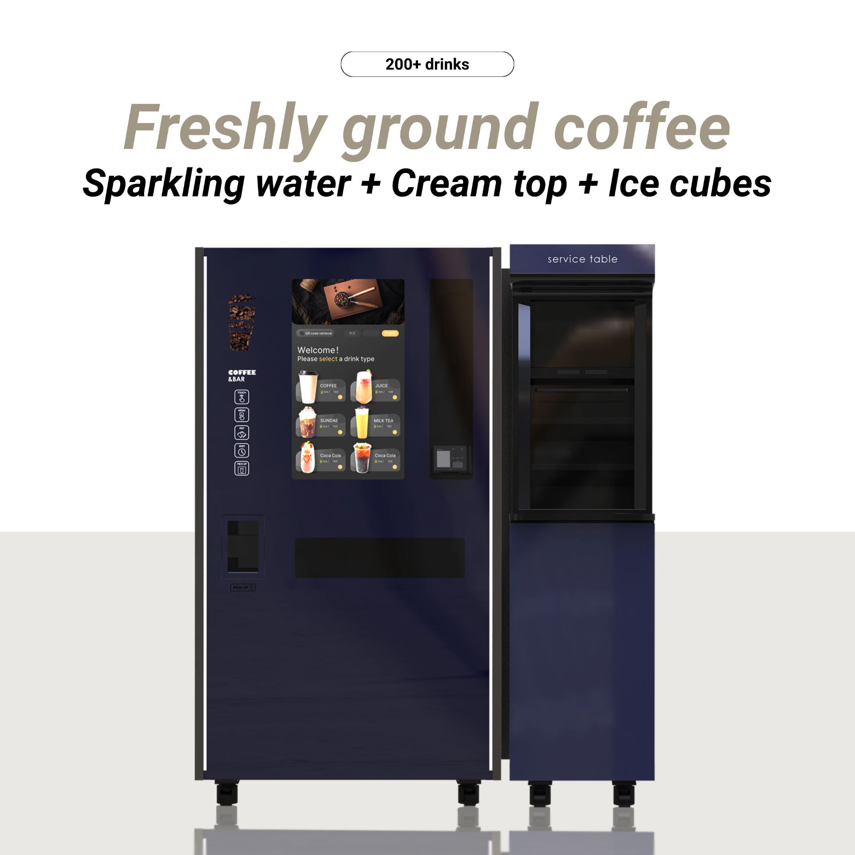 Loyalsuns coffee vending machine MA2-21BT-A