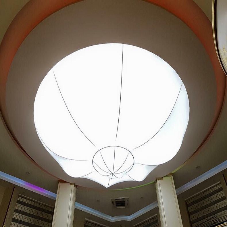  translucent stretch ceiling film in various wide width sizes -10