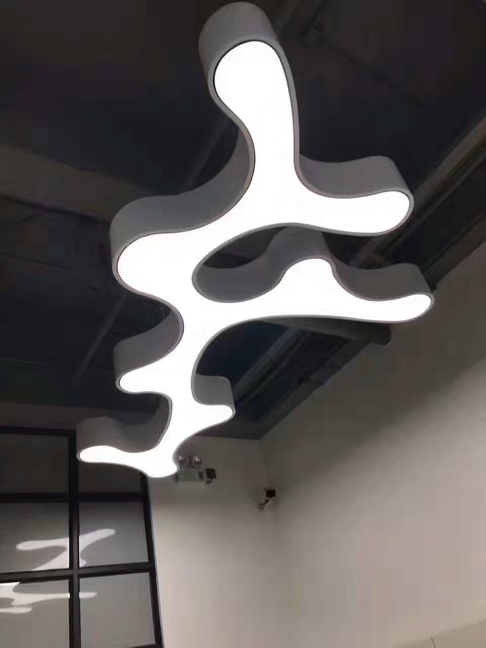 european compliant custom made white translucent stretch ceiling film  no black spots no visible streaks when illuminated-3