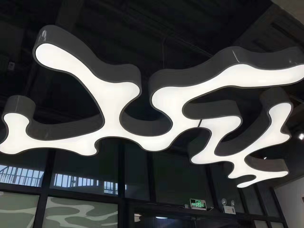 european compliant custom made white translucent stretch ceiling film  no black spots no visible streaks when illuminated-1