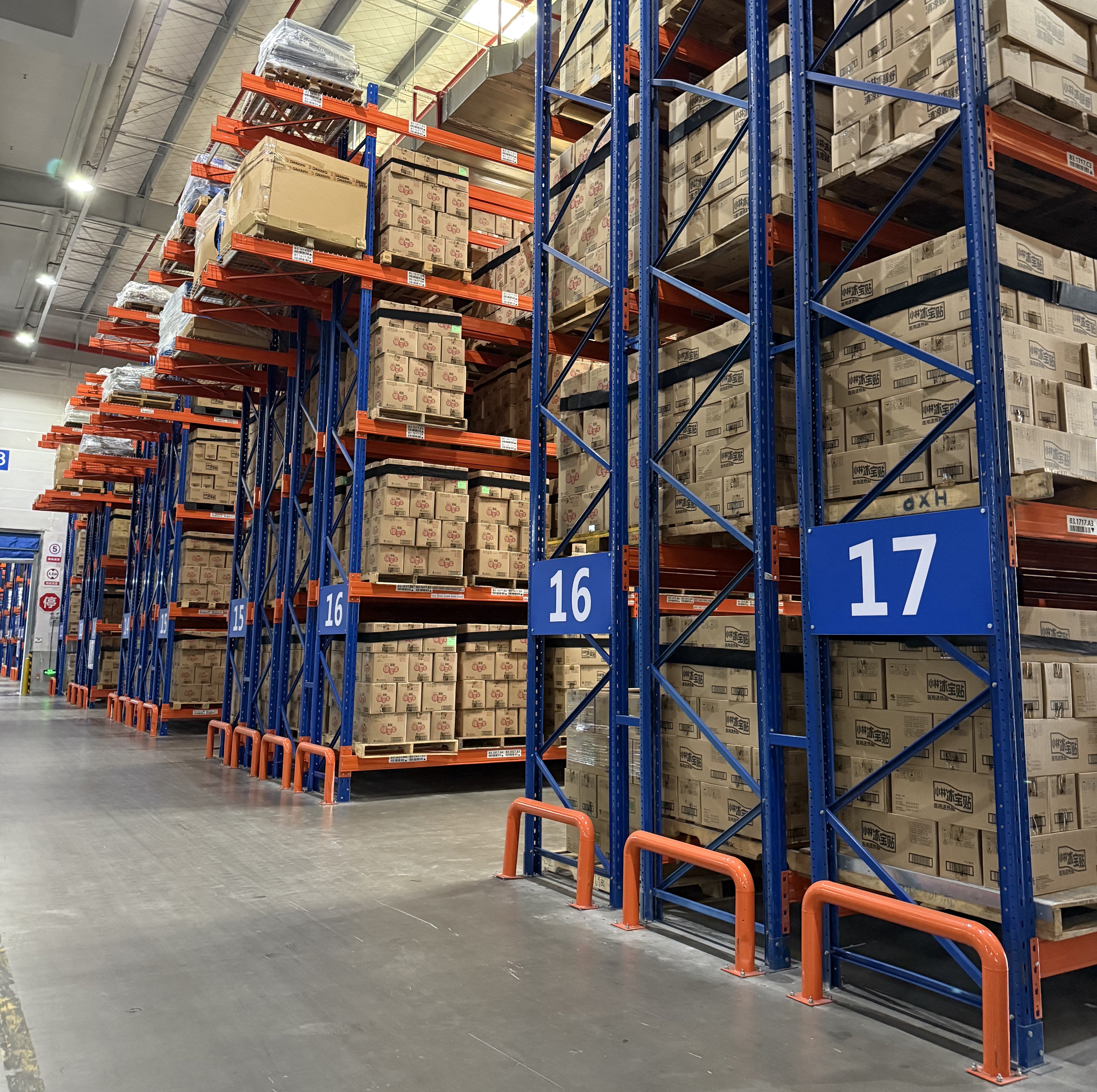 Doppel-Tief-Palettenregal