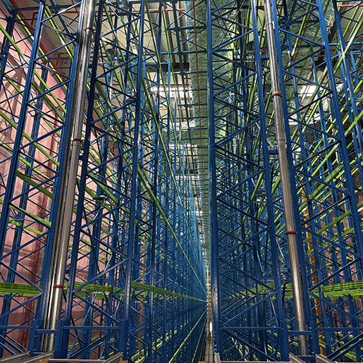 AS/RS Hochbays-Lager-System für effiziente automatisierte Lagerung