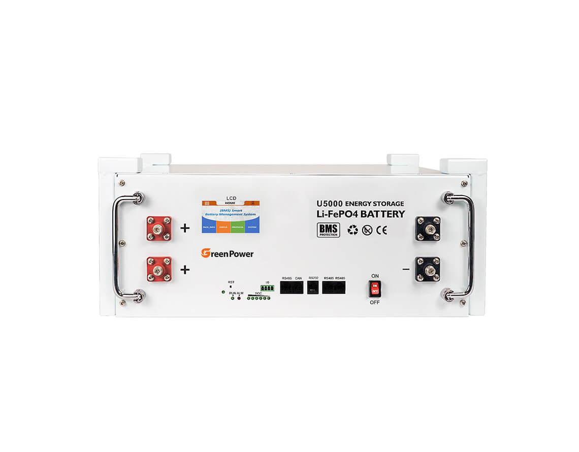 מתלה שרת מסך מגע Lifepo4 51.2V 280Ah