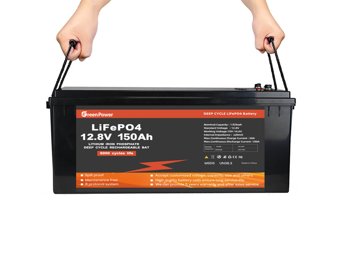 סוללת Lifepo4 12V 150Ah