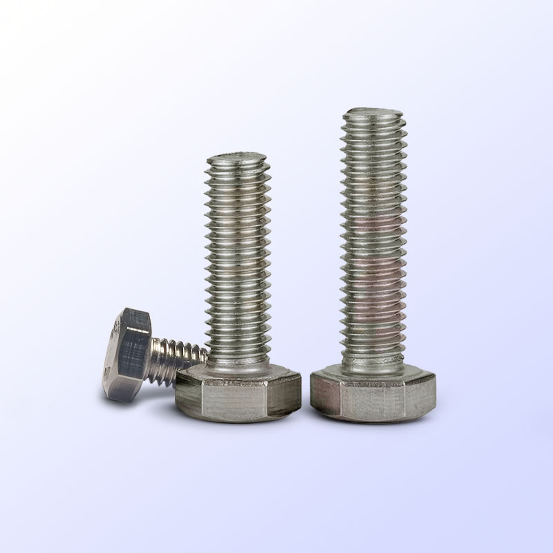 Edelstahl außen Hexagonbolzenschrauben Sechskantkopf Verlängerungsschraube 304/316 Vollzahn Bolzenschrauben M6M8M10M12M14 Edelstahlschrauben und -muttern können auf Bestellung und OEM weltweit hergestellt werden