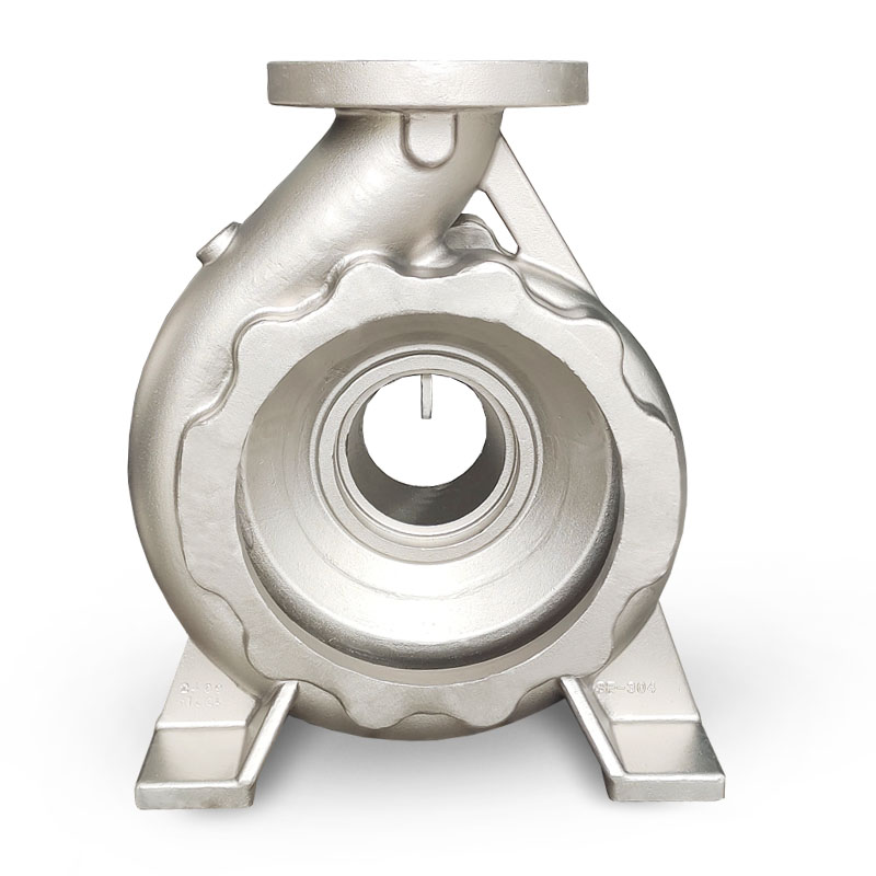 Edelstahl-Wasserpumpenzubehör Horizontalröhrenpumpe Pumpenkopf Feuerwehrpumpe Pumpenbasis Pumpenkopfbasis Pumpe Gehäuse Zentrifugalpumpe Heißwasserzirkulationspumpe Zubehör