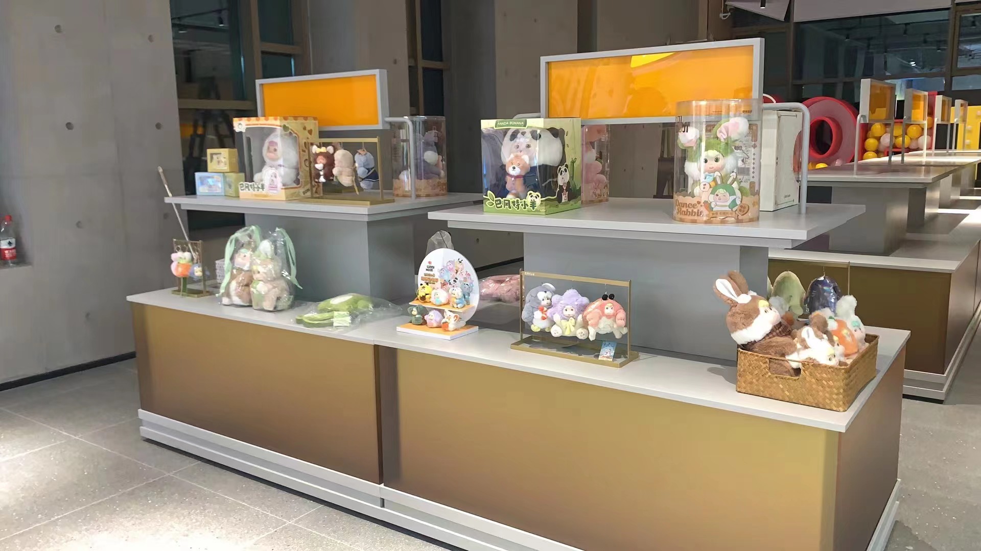 Custom Trendy Toys Display Cabinet