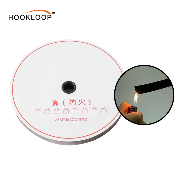 Висококвалитетна трака отпорна на ватру, самозагушљива трака за шивање на меким нилонским тракама са кукицама и петљама за шивање текстила и занатлијских радова